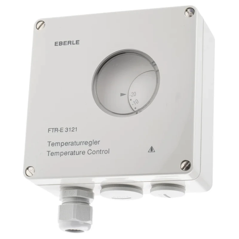 Eberle Electronic CO Thermostat 230V AC 50 °C Maximum -20 °C Minimum Temperature Setting Range 0 to 40°C FTRE 3121
