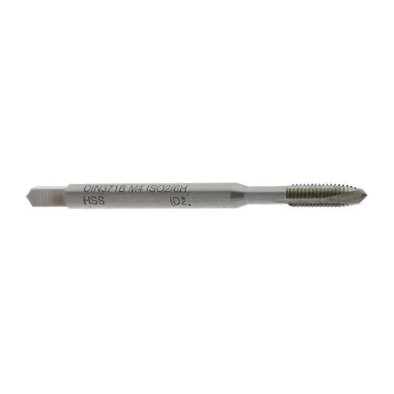 EVENTUS Machine Tap, Threading Tap M4 Thread, Metric Standard, HSS-G Material, Overall Length 63mm, Model 10302