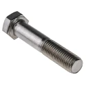 RS PRO Stainless Steel Hex Bolt M16 x 80 mm Plain Finish Grade 304 DIN 931 508-1234