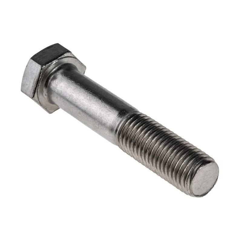 RS PRO Stainless Steel Hex Bolt M16 x 80 mm Plain Finish Grade 304 DIN 931 508-1234