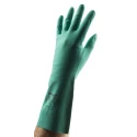 Polyco Healthline Green Nitrile Coated Work Gloves Size 7 12 Pcs 914