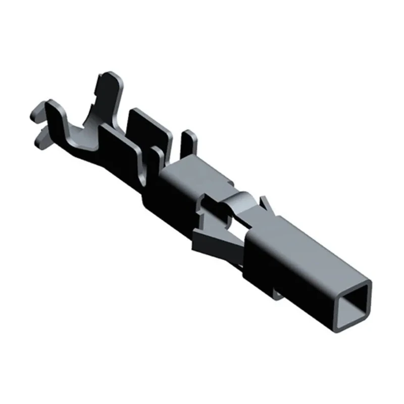 TE Connectivity VAL-U-LOK Series Female Crimp Terminal 26 AWG Min Crimp, 22 AWG Max, 9A Current, Brass Tin Plated 2238019-1