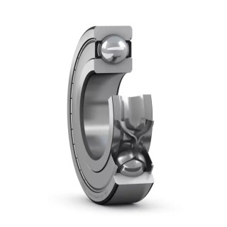 SKF Single Row Deep Groove Ball Bearing 40 mm ID, 80 mm OD, 18 mm Width, Shielded, C3 Clearance, Steel Balls 6208-2Z/C3GJN