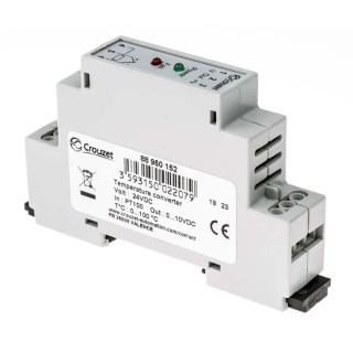 Crouzet Millenium 2 Plus Series Signal Conditioner RTD Input Voltage Output 24V DC Supply 88950152