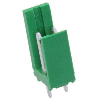 TE Connectivity AMPMODU MOD I Series Straight Through Hole PCB Header, 2 Contact(s), 3.96 mm Pitch, 1 Row, Shrouded 280609-1