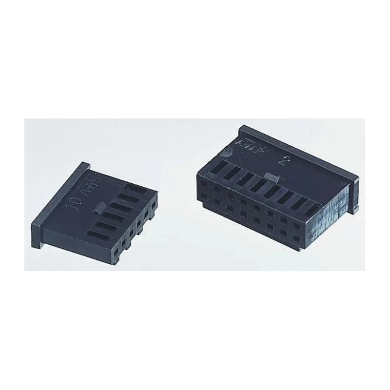 TE Connectivity AMPMODU MOD II Female Connector Housing 15 Way 1 Row Straight 2.54mm Pitch 280363