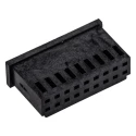 TE Connectivity AMPMODU MOD II Female Connector Housing 2.54 mm Pitch 18 Way 2 Row Straight 280513