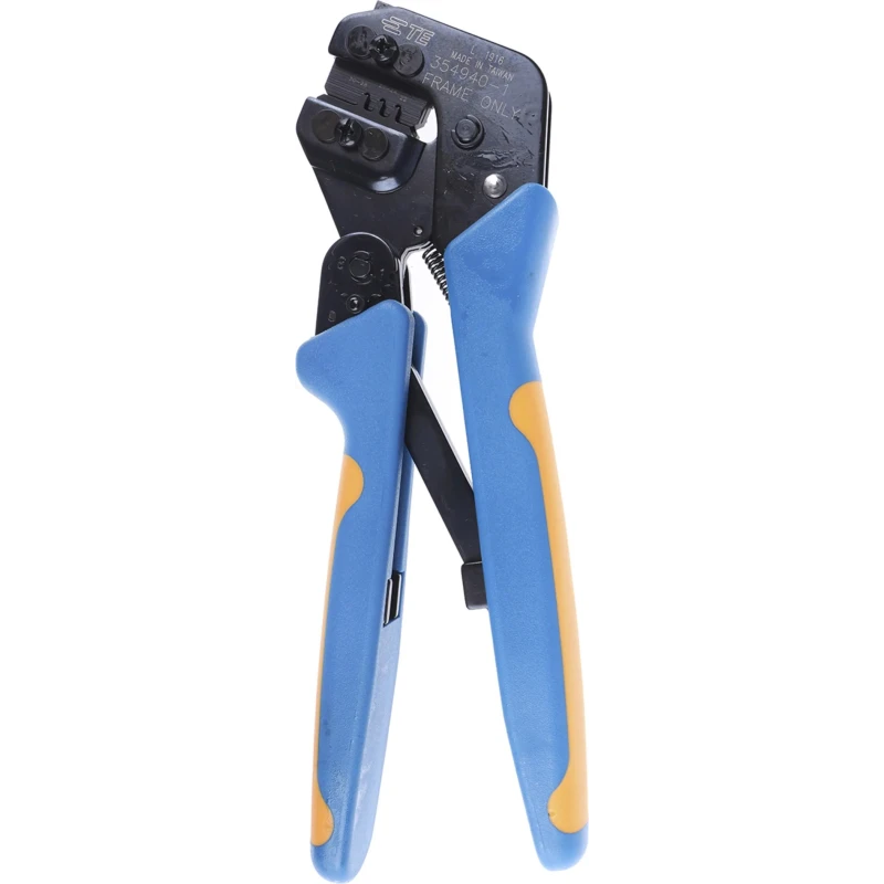 TE Connectivity Pro-Crimper III Commercial Grade Hand Crimp Tool for AMPMODU II Connector Contacts Adjustable Ratchet 58654-1