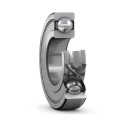 SKF Single Row Deep Groove Ball Bearing, Shielded, 25 mm Inside Diameter, 52 mm Outside Diameter, 15 mm Race 6205-2Z/C3GJN
