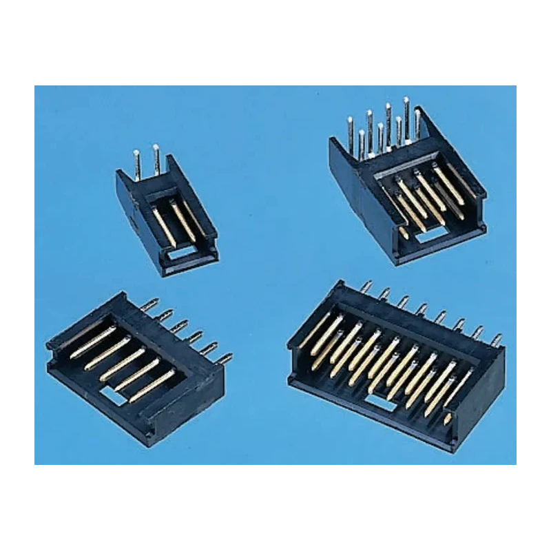 TE Connectivity AMPMODU MOD II Series Straight Through Hole PCB Header, 12 Contacts, 2.54 mm Pitch, 1 Row, Shrouded 280520-2