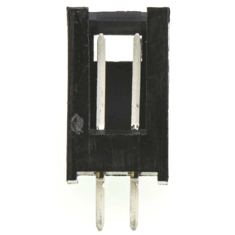 TE Connectivity AMPMODU MOD II Series Straight Through Hole PCB Header, 2 Contact(s), 2.54 mm Pitch, 1 Row, Shrouded 280370-1