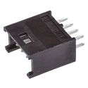 TE Connectivity AMPMODU MOD II Series Straight Through Hole Shrouded PCB Header 8 Contacts 2.54 mm Pitch 2 Row 750V 280384-1