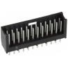 TE Connectivity AMPMODU MOD II Series Straight Through Hole 24 Contact 2.54 mm Pitch 2 Row Shrouded PCB Header 280521-1