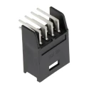 TE Connectivity AMPMODU Mod II Series Right Angle Through Hole PCB Header 8 Contacts 2.54 mm Pitch 2 Row Shrouded 280389-1