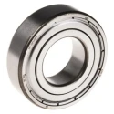 SKF Single Row Deep Groove Ball Bearing 20 mm ID, 47 mm OD, 14 mm Width, Shielded, C3 Clearance 6204-2Z/C3GJN