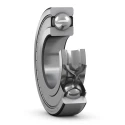 SKF Single Row Deep Groove Ball Bearing 20 mm ID, 47 mm OD, 14 mm Width, Shielded, C3 Clearance 6204-2Z/C3GJN