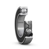 SKF Single Row Deep Groove Ball Bearing 20 mm ID, 52 mm OD, 15 mm Race Width, Sheet Metal Cage, Steel Balls 6304-2RSH/C3GJN