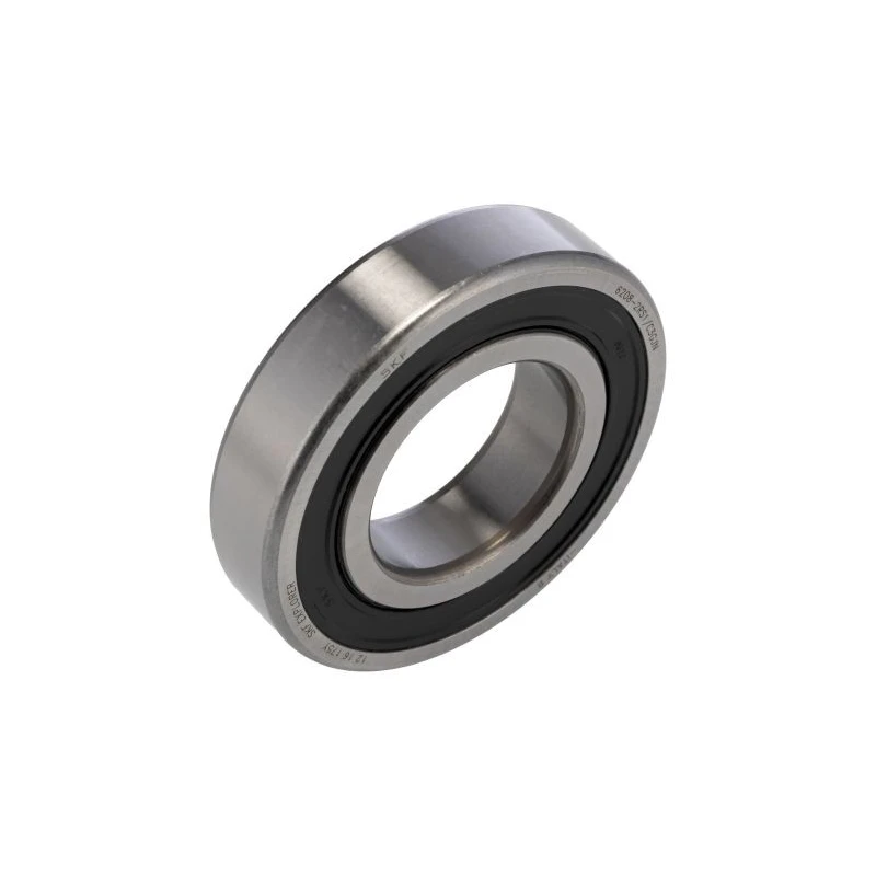 SKF Single Row Deep Groove Ball Bearing 40 mm ID 80 mm OD 18 mm Width Sealed Steel Cage C3 Clearance 6208-2RS1/C3GJN
