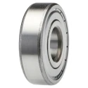 SKF Single Row Deep Groove Ball Bearing 20 mm ID, 52 mm OD, 15 mm Width, Shielded, C3 Clearance 6304-2Z/C3GJN