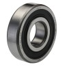 SKF Single Row Deep Groove Ball Bearing 25 mm ID 62 mm OD 17 mm Width C3 Clearance Sheet Metal Cage Steel 6305-2RS1/C3GJN