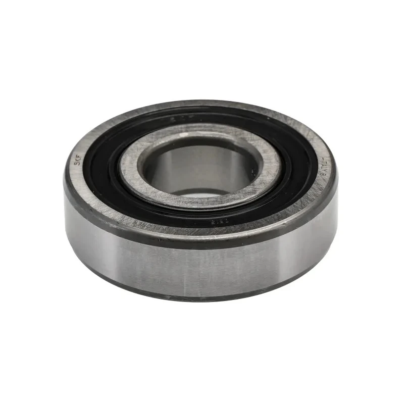 SKF Single Row Deep Groove Ball Bearing 25 mm ID 62 mm OD 17 mm Width C3 Clearance Sheet Metal Cage Steel 6305-2RS1/C3GJN