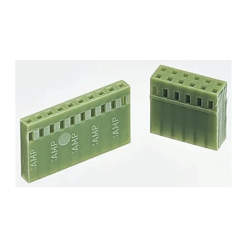 TE Connectivity AMPMODU MOD IV Female Connector Housing 2.54 mm Pitch 7 Way 1 Row Straight 925366-7