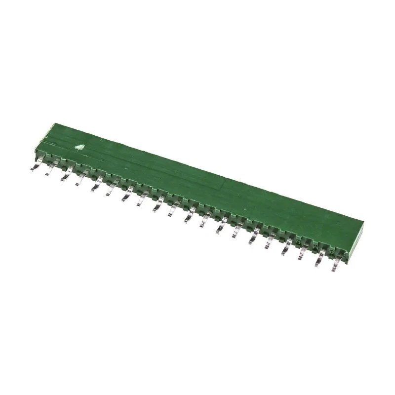 TE Connectivity AMPMODU HV100 Series Straight Through Hole PCB Socket, 20-Contact, 1 Row, 2.54 mm Pitch Solder HV100