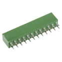 TE Connectivity AMPMODU HV100 Series Straight Through Hole PCB Socket, 24-Contact, 2 Row, 2.54 mm Pitch Solder HV100