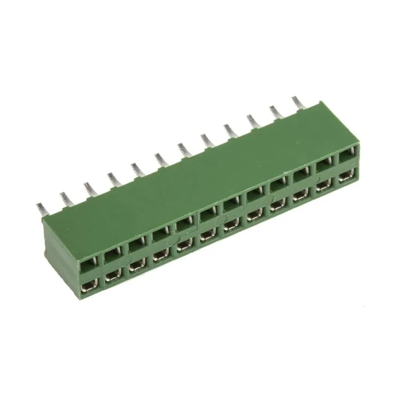 TE Connectivity AMPMODU HV100 Series Straight Through Hole PCB Socket, 24-Contact, 2 Row, 2.54 mm Pitch Solder HV100