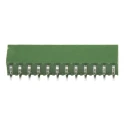 TE Connectivity AMPMODU HV100 Series Straight Through Hole PCB Socket, 24-Contact, 2 Row, 2.54 mm Pitch Solder HV100