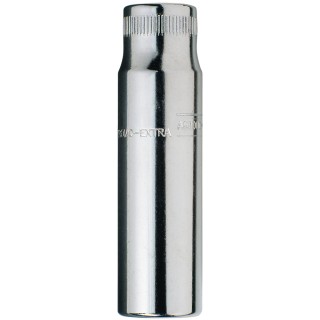 Bahco 1/4 in Drive 5/16 in 12 Point Square Socket, Polished Alloy Steel, 50.6mm Overall Length A6800DZ-5/16
