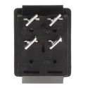 Arcolectric (Bulgin) Ltd Illuminated DPST On-Off Rocker Switch Panel Aluminium Housing, Red Actuator C1353VQNAM