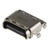 TE Connectivity Straight Surface Mount Female 1-Port USB Type C Connector IPX4 30V 6.25A USB 3.1 1-2295018-2