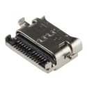 TE Connectivity Straight Surface Mount Female 1-Port USB Type C Connector IPX4 30V 6.25A USB 3.1 1-2295018-2
