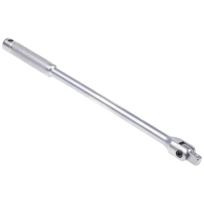 Bahco Breaker Bar 1/2 in Square Drive, Polished Alloy Steel, Length 390mm 8157-15
