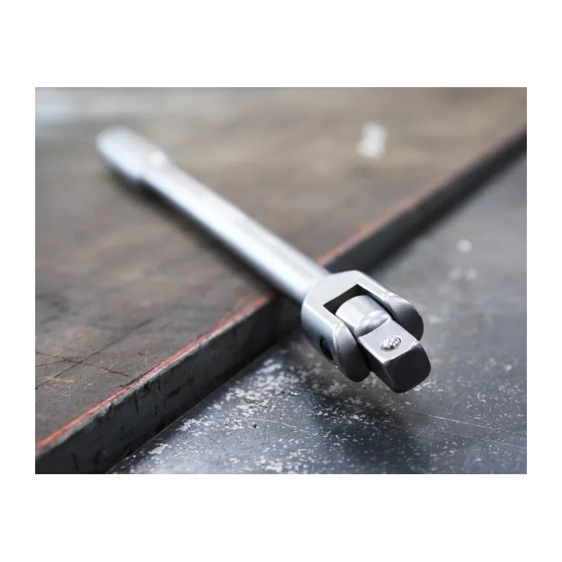 Bahco Breaker Bar 1/2 in Square Drive, Polished Alloy Steel, Length 390mm 8157-15