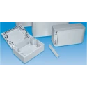 ROLEC AluCASE Series Grey Grey Lid Die Cast Aluminium Enclosure IP67, 90 mm x 280 mm x 170 mm IP67