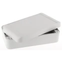 OKW StarCASE Series Grey Grey Lid ABS Enclosure IP66 Protection 60mm x 200mm x 110mm 230.112.000