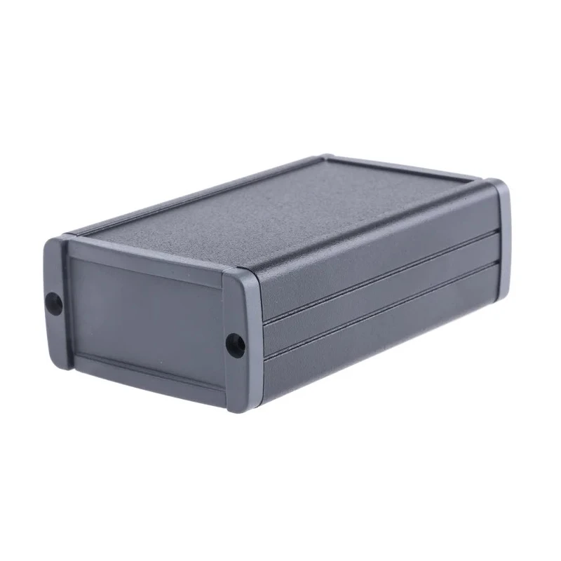 Teko Tekal Series Black Grey Lid Aluminium Enclosure 30.9 mm x 100 mm x 59.9 mm TEKAL 12.29