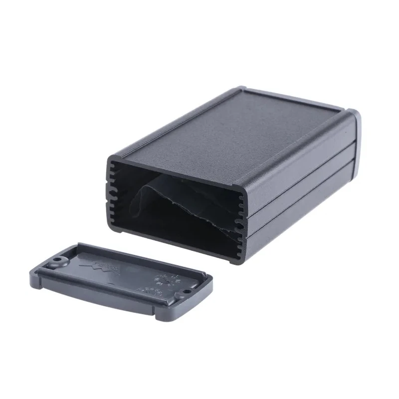 Teko Tekal Series Black Grey Lid Aluminium Enclosure 30.9 mm x 100 mm x 59.9 mm TEKAL 12.29