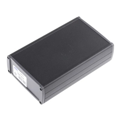 OKW Tekal Series Black Grey Lid Aluminium Enclosure 45.8 mm x 175 mm x 105.9 mm TEKAL 33.29