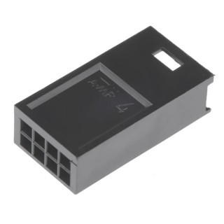 TE Connectivity AMPMODU MOD II Female Connector Housing 2.54 mm Pitch 8 Way 2 Row Straight 280637