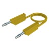 Hirschmann Test & Measurement Connector Test Lead 16A 60V dc Yellow 1 m Lead Length 934092103