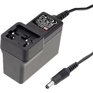 MEAN WELL AC/DC Adapter 18 V DC 1 A Output Universal Plug Australia EU UK US GEM18I18-P1J