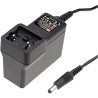 MEAN WELL AC/DC Adapter Type C 264V AC Input Output 750 mA 24 V DC GEM18I24-P1J