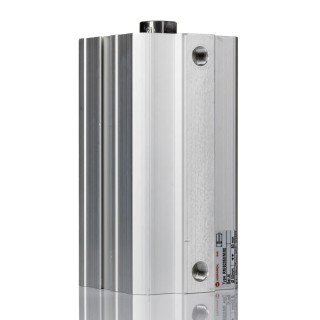 Norgren Pneumatic Compact Cylinder, 50 mm Bore, 80 mm Stroke, Stainless Steel Body, Double Acting, RM/92050/M/80