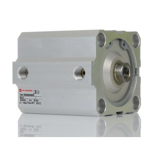 Norgren Pneumatic Compact Cylinder 63mm Bore, 50 mm Stroke, Double Acting, Stainless Steel Body RM/92063/M/50