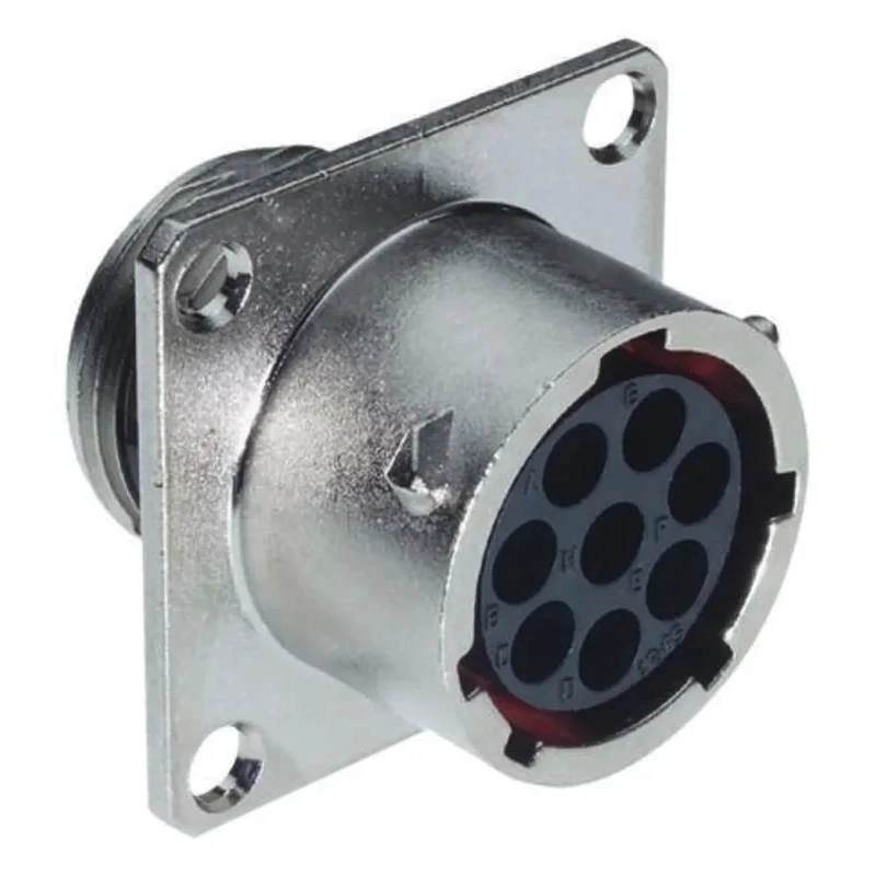 Souriau Sunbank by Eaton Circular Connector 19 Contacts Flange Standard Plug Female IP68 IP69K 500V 13A UT001619SH6