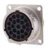 Souriau Sunbank by Eaton MIL Spec Circular Connector Female, Wall Mount, 23 Contacts, Shell Size 18, Crimp UT001823SH6