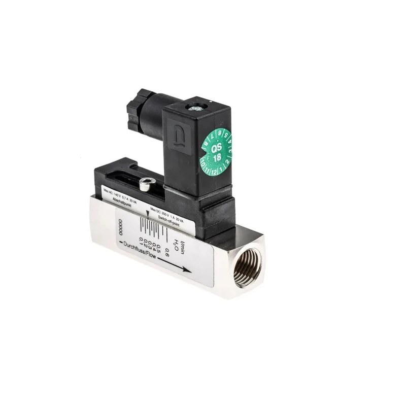 RS PRO Flow Switch for Low Flow Liquids 0.1L/min to 0.6L/min, 1/4 in BSP Brass Body, IP65, Max Operating Temp 120°C 510-0565